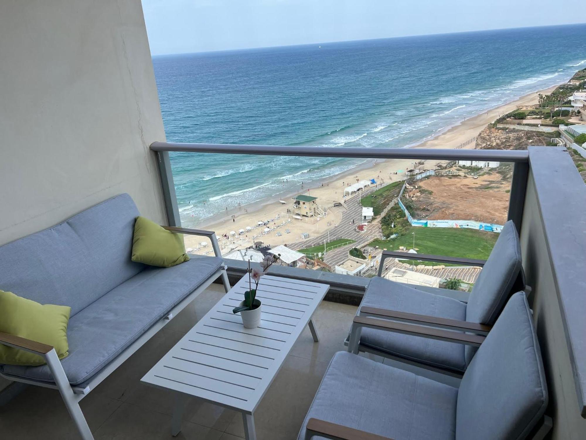 Luxury Sea View Apartment Herzliya Exterior foto
